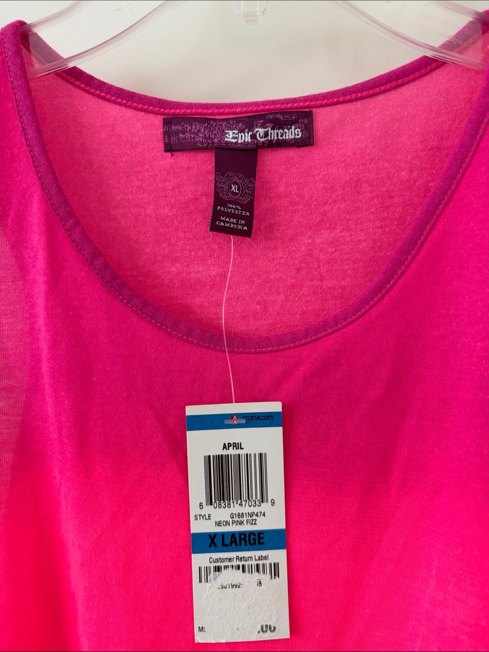 Epic Threads Girls Tank Top - Picture 2 of 3